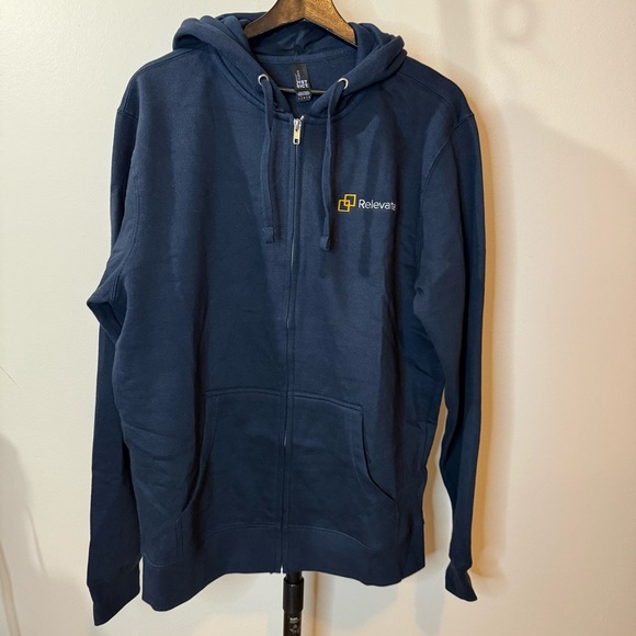 District Sweaters - District Black Fleece Hoodie